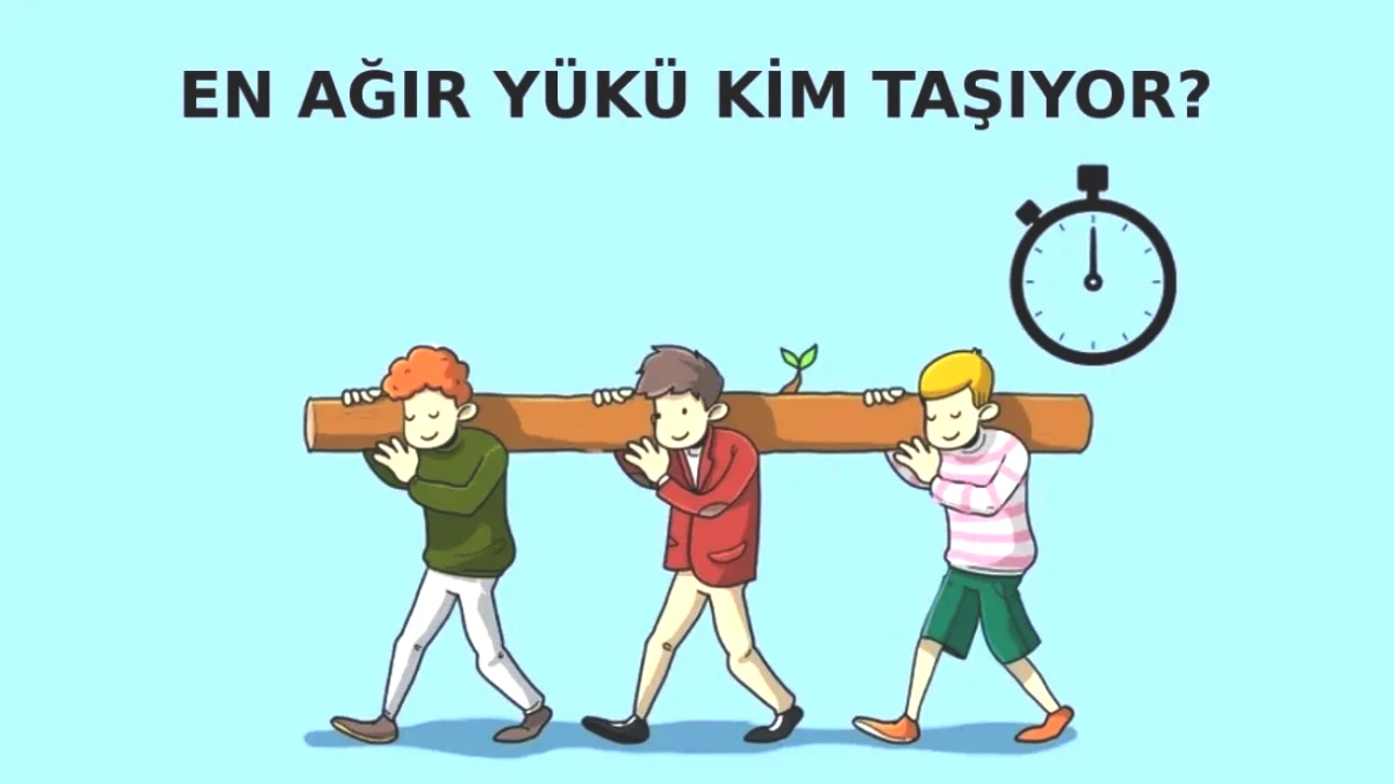 Kim Yükü Taşıyacak? Sadece 11 Saniyeniz Var, Hızla Karar Verin!