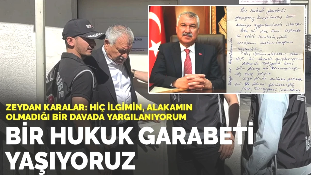 Zeydan Karalar, İlgisiz Olduğu Davada Mahkeme Karşısında! Detaylar Burada