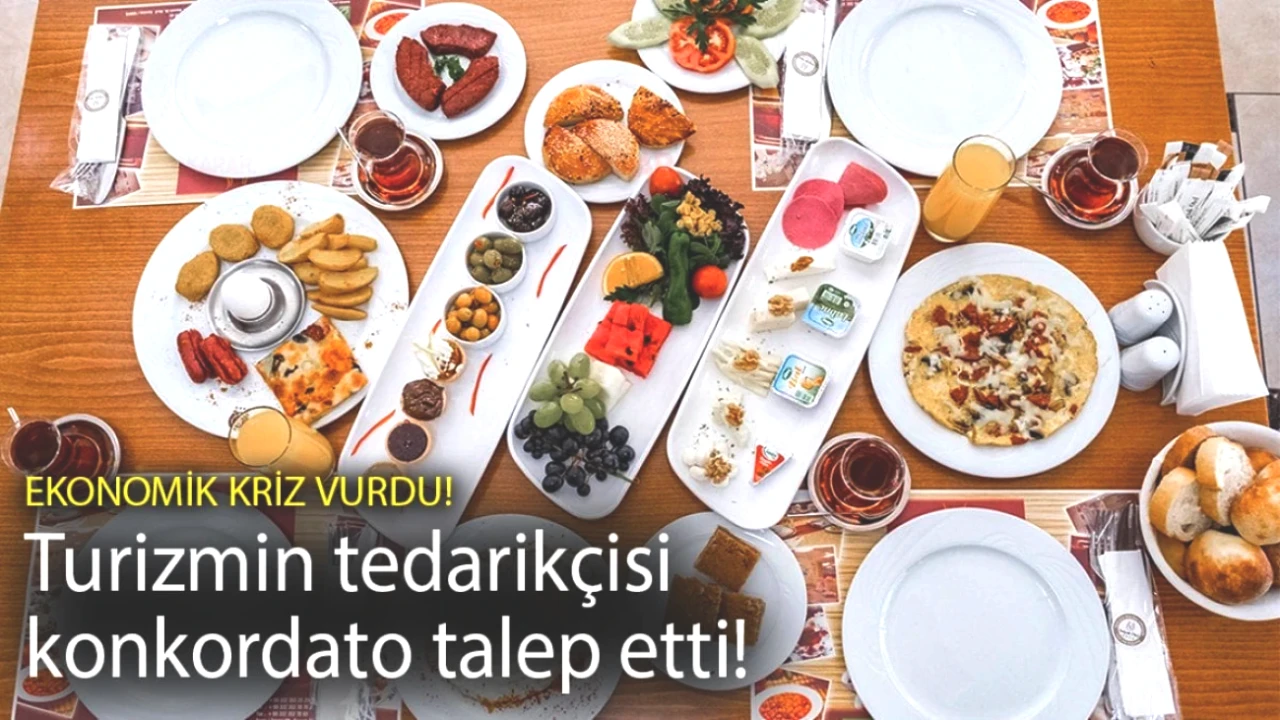 Ekonomik Kriz Turizmi Sarstı! Önemli Tedarikçi Konkordato İstedi!