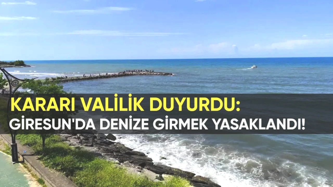 Deniz Keyfine Erken Veda! Giresun'da Yüzme Yasakları ve Kontrollere Başlandı