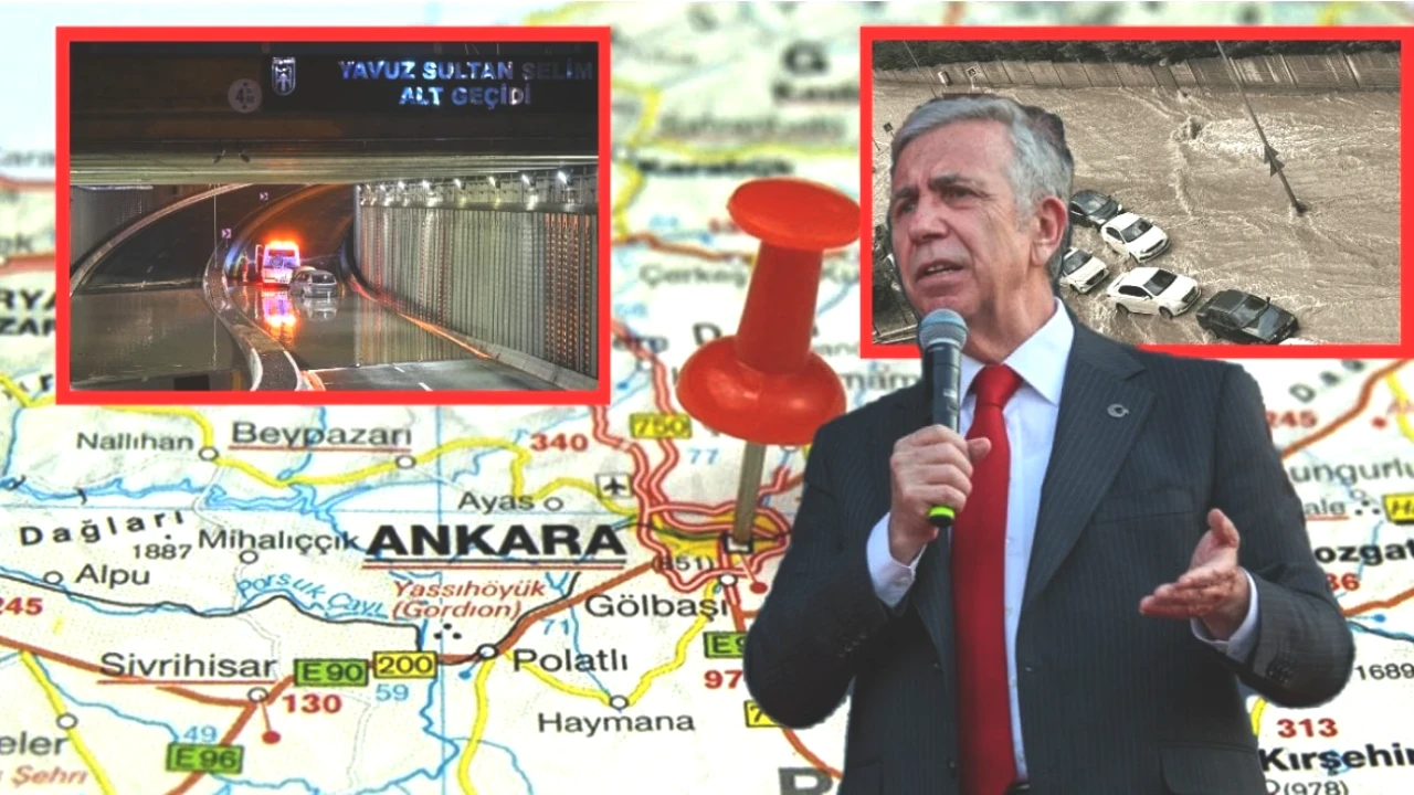 Ankara'da Sel Felaketi Sonrası Şok Uyarı! Mansur Yavaş'tan Kritik Açıklama!